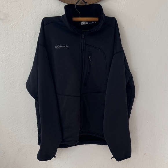Columbia Other - Columbia Men’s Fleece Lined Polartec Black Zip Up Jacket XL